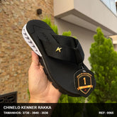 Chinelo Kenner Rakka - Preto BRANCO