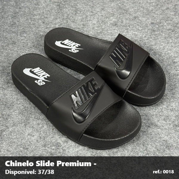 Chinelo Slide Nike SB - Todo Preto 44