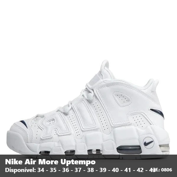 TENIS NIKE AIR MORE UPTEMPO "WHITE"