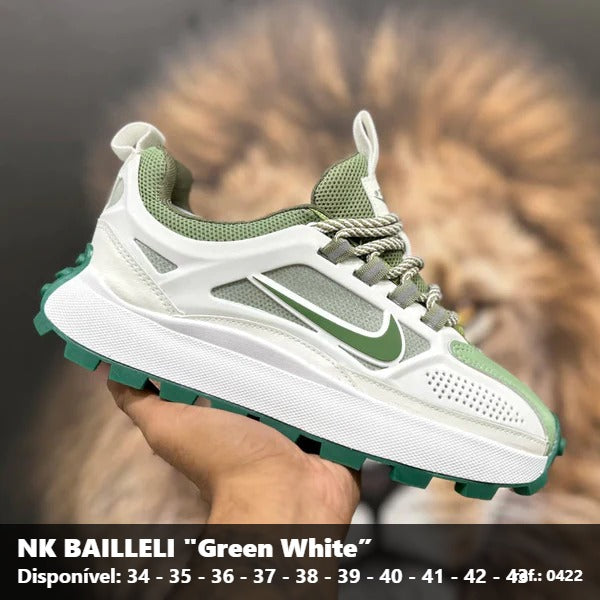TENIS NIKE BAILLELLI - GREEN WHITE