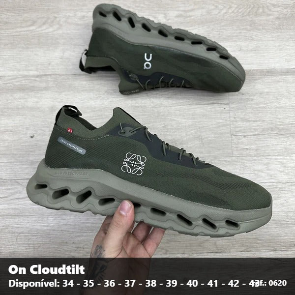 TENIS ON CLOUD - VERDE MILITAR
