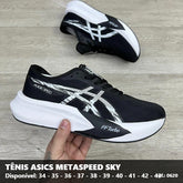 TENIS ASICS METASPEED SKY PARIS - PRETO BRANCO