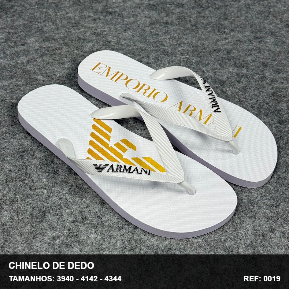 Chinelo de Dedo - Branco EA7