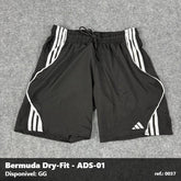 Bermuda Adidas Dry-Fit - Preto