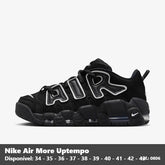TENIS NIKE AIR MORE UPTEMPO "BLACK"