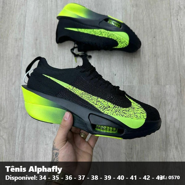 TENIS NIKE ALPHAFLY 3  - BLACK GREEN