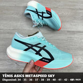 TENIS ASICS METASPEED SKY PARIS - AZUL BEBE PRETO