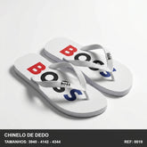 Chinelo de Dedo - Branco BOSS
