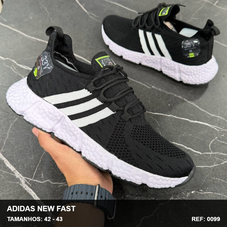 TENIS ADIDAS NEW FAST - PRETO