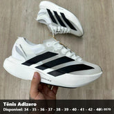 TENIS ADIDAS ADIZERO - BRANCO PRETO