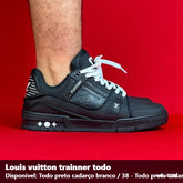 TENIS LOUIS VUITTON TRAINNER - PRETO