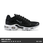 TENIS AIR MAX PLUS TN - PRETO SOLA BRANCA