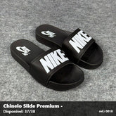 Chinelo Slide Nike SB - Preto com Branco 28