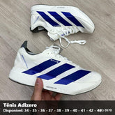 TENIS ADIDAS ADIZERO - BRANCO AZUL