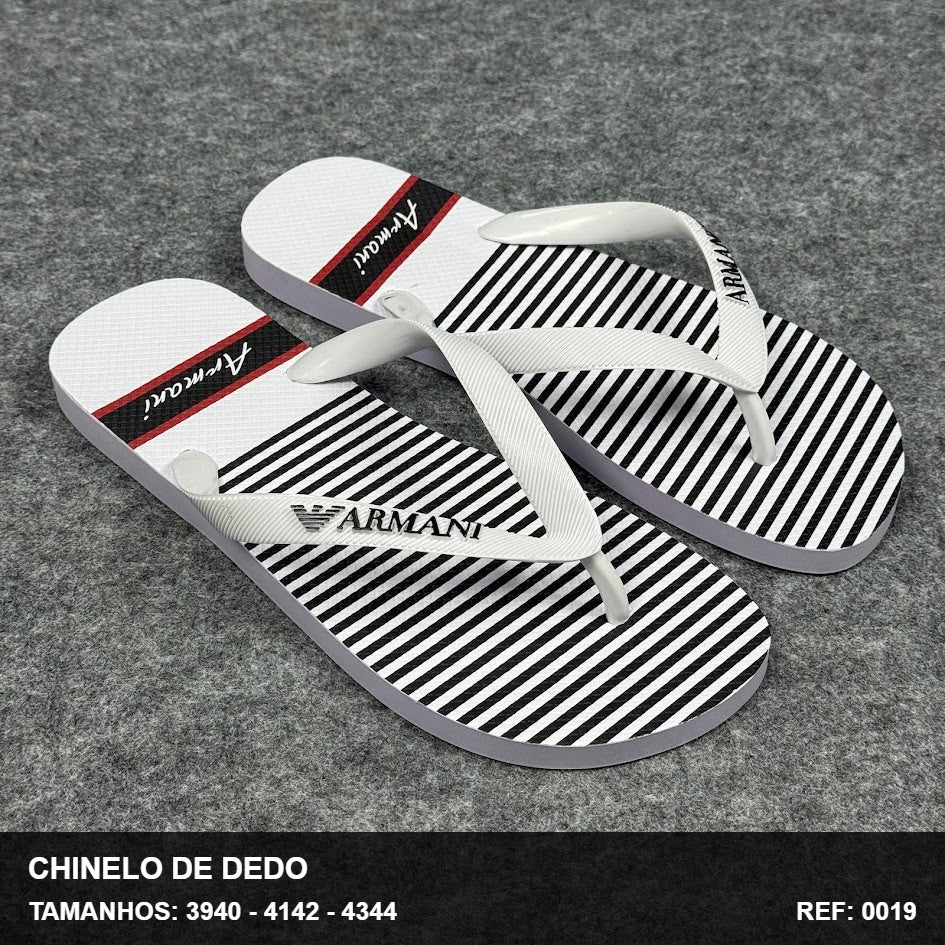 Chinelo de Dedo - Branco EA7-08