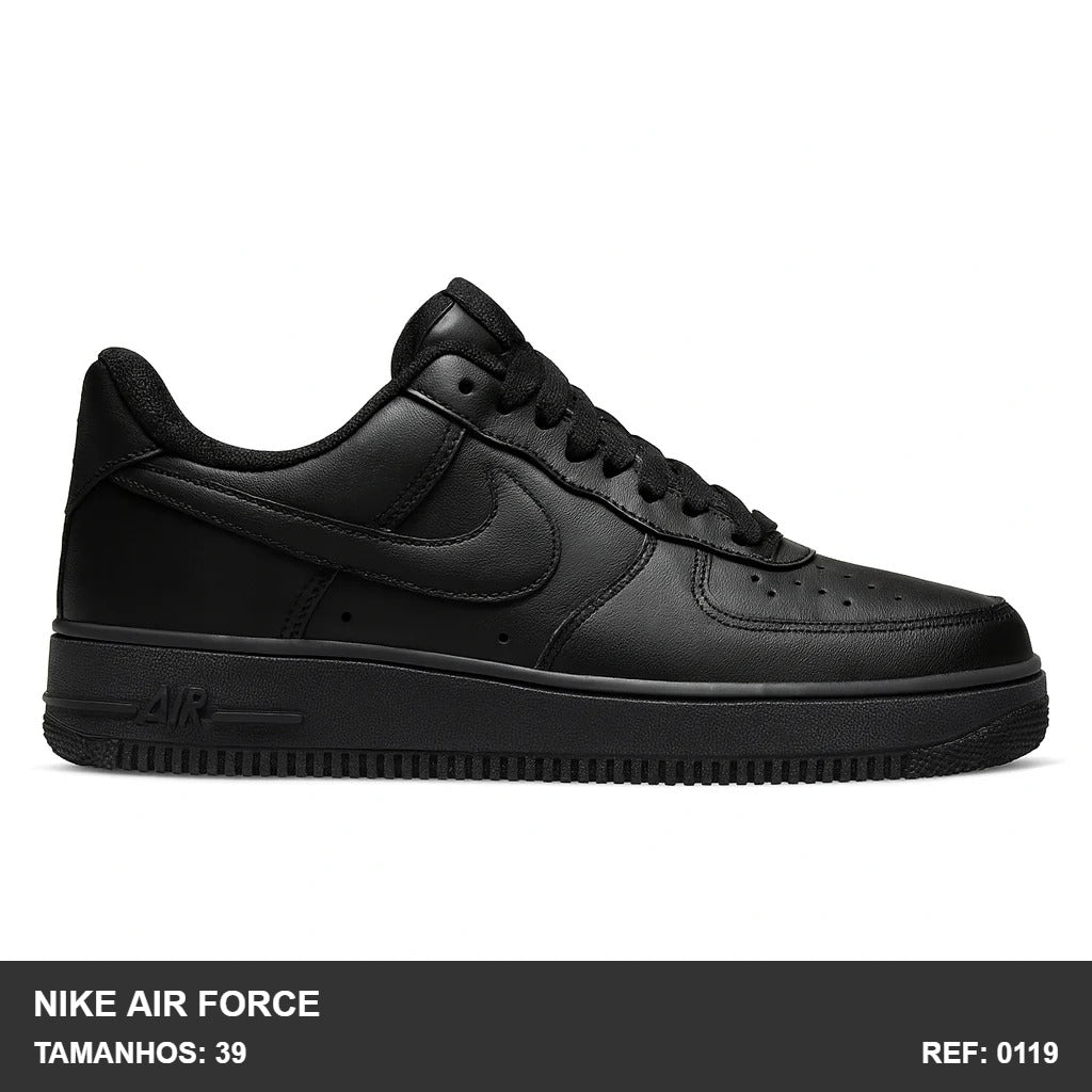 TENIS NIKE AIR FORCE 1 GOLD - PRETO 05
