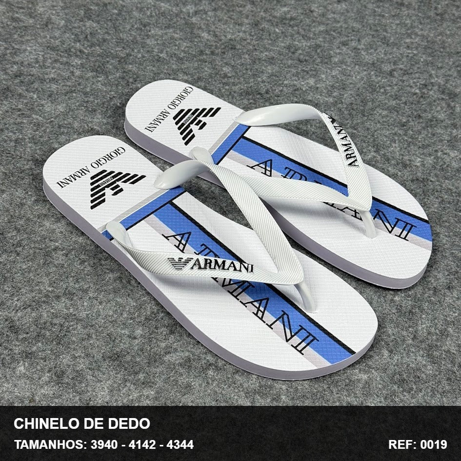 Chinelo de Dedo - Branco EA7-09