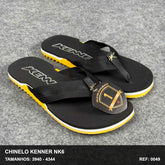 Chinelo Kenner NK6 - Preto Amarelo