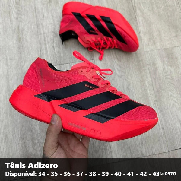 TENIS ADIDAS ADIZERO - VERMELHO PRETO