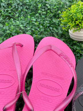 Kit | 2 Chinelo / Rosa e Preto