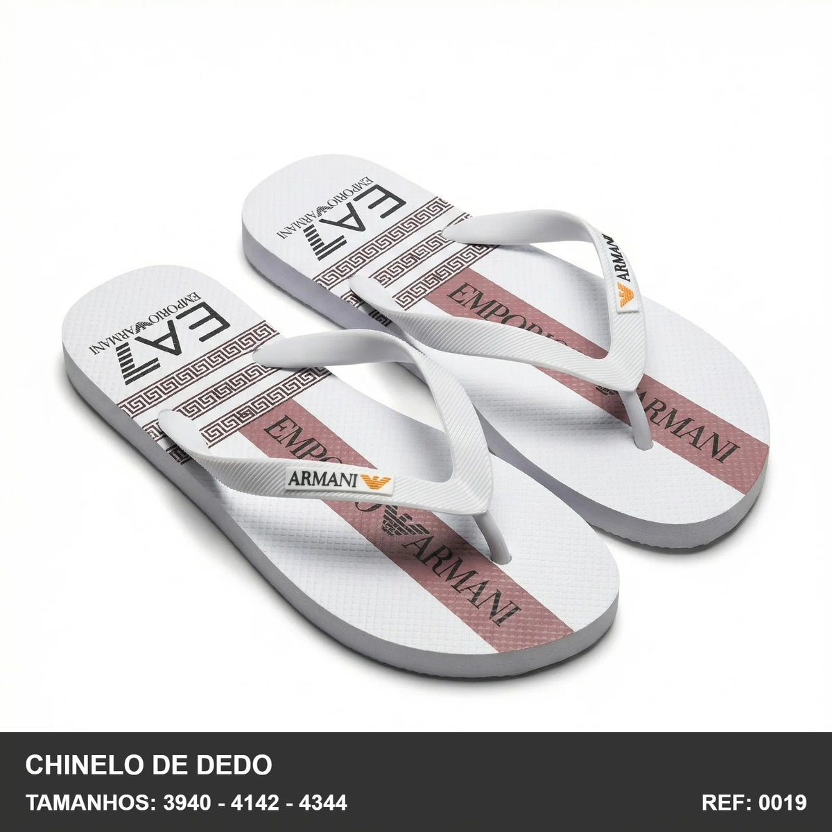 Chinelo de Dedo - Branco EA7-11