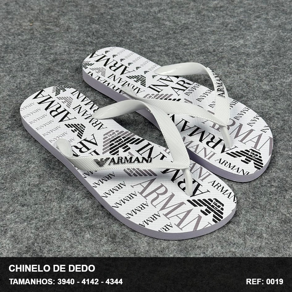 Chinelo de Dedo - Branco EA7-12