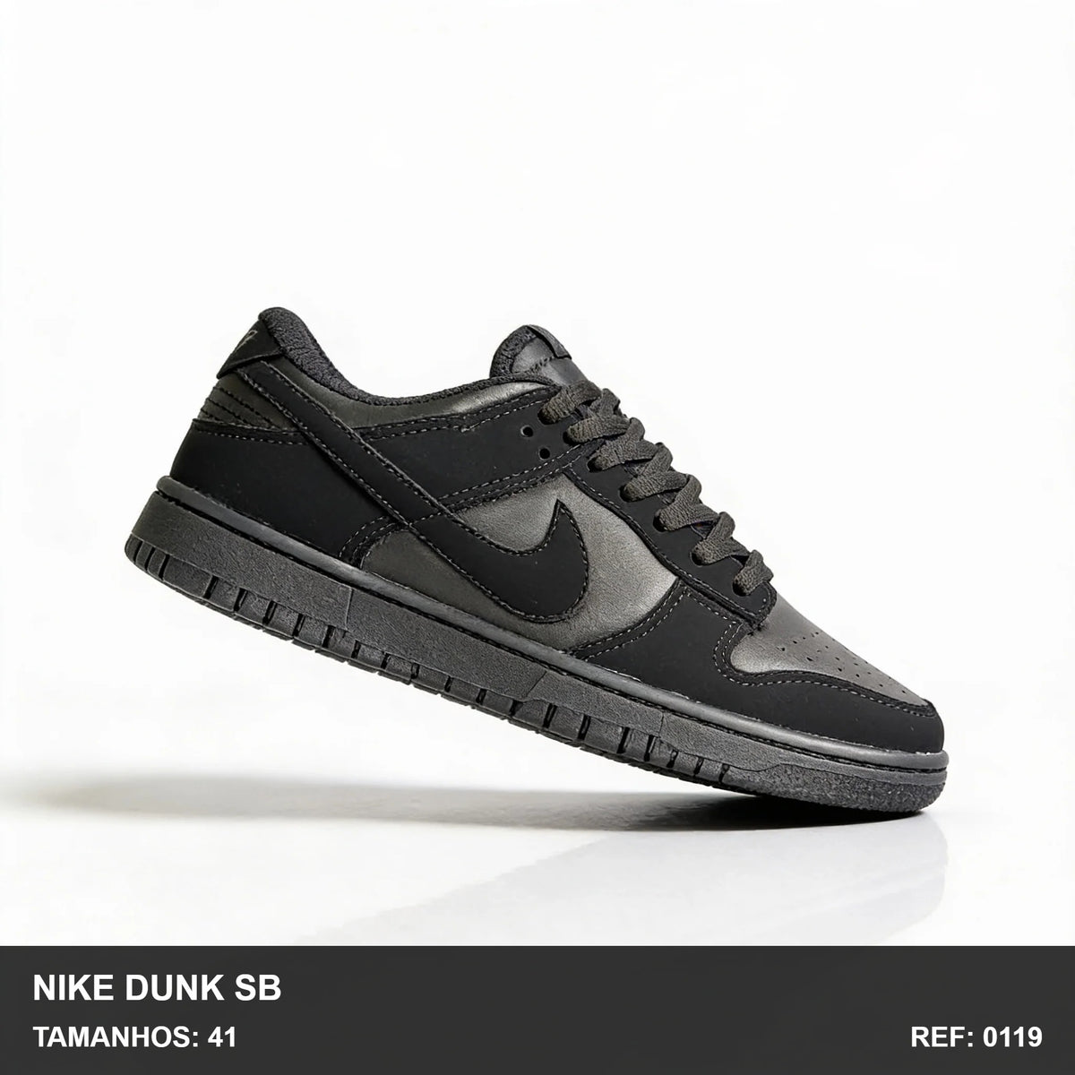 NIKE DUNK SB GOLD - PRETO CINZA