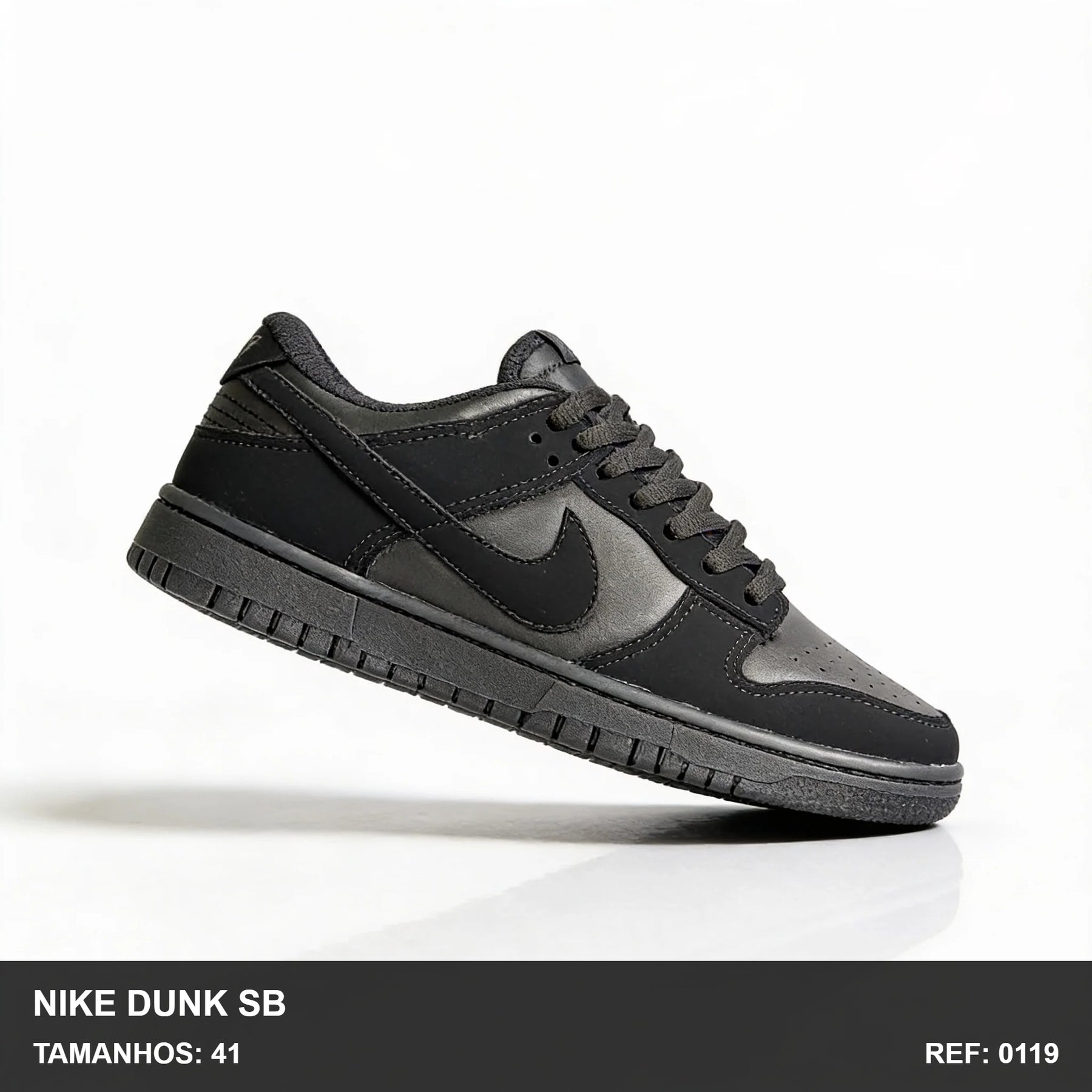 NIKE DUNK SB GOLD - PRETO CINZA