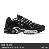 TENIS AIR MAX PLUS TN - PRETO COM BRANCO