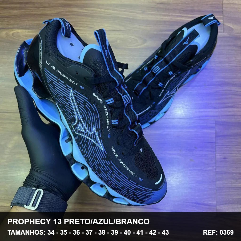 TENIS MIZUNO PROPHECY 13 - PRETO AZUL