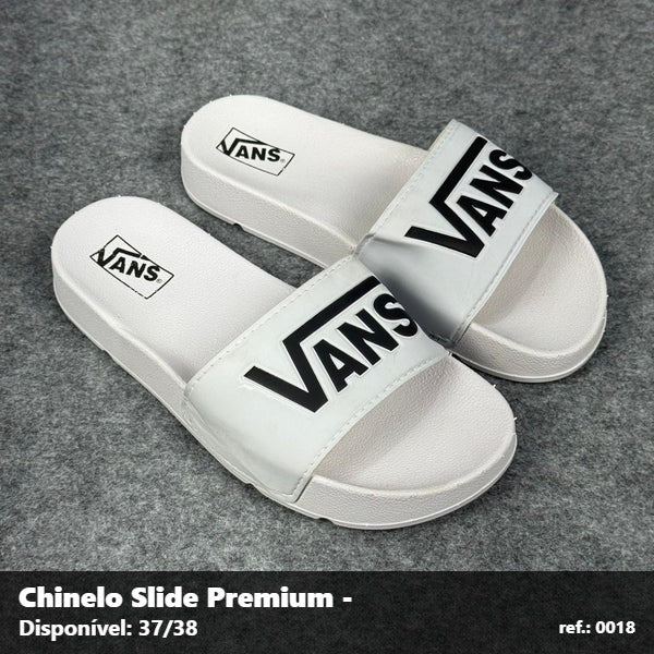 Chinelo Slide Vans - Branco 01