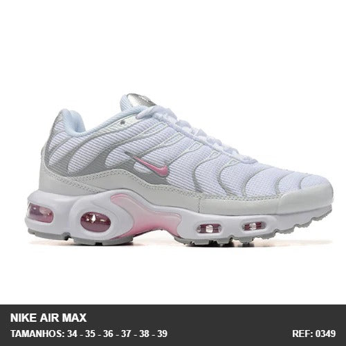 TENIS AIR MAX PLUS TN - CINZA E ROSA