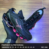 TENIS MIZUNO PROPHECY 13 - PRETO ROSA