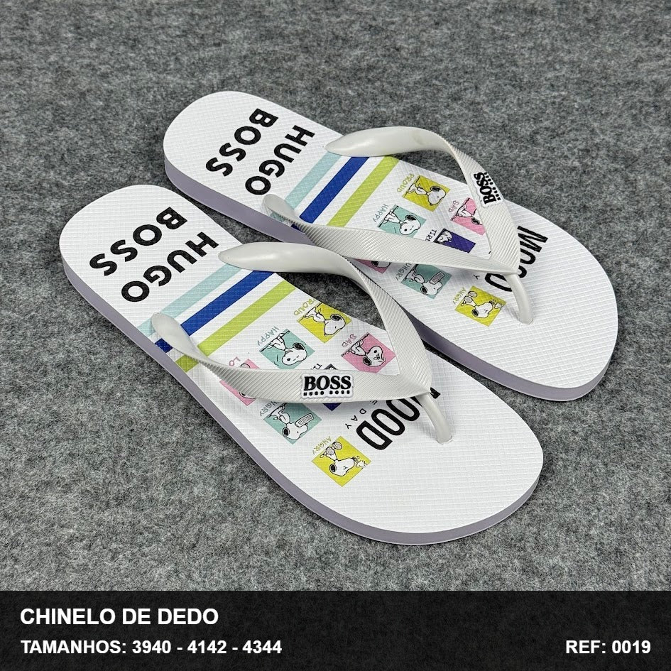 Chinelo de Dedo - Branco BOSS SNOOP-14