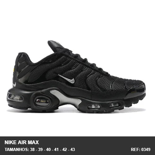 TENIS AIR MAX PLUS TN - PRETO PRATA