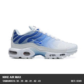 TENIS AIR MAX PLUS TN - BRANCO AZUL DEGRADE