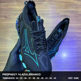 TENIS MIZUNO PROPHECY 14 - PRETO AZUL