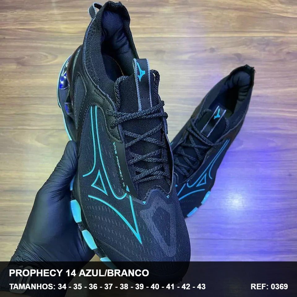 TENIS MIZUNO PROPHECY 14 - PRETO AZUL