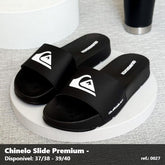 Chinelo Slide QK Silver - Preto 01