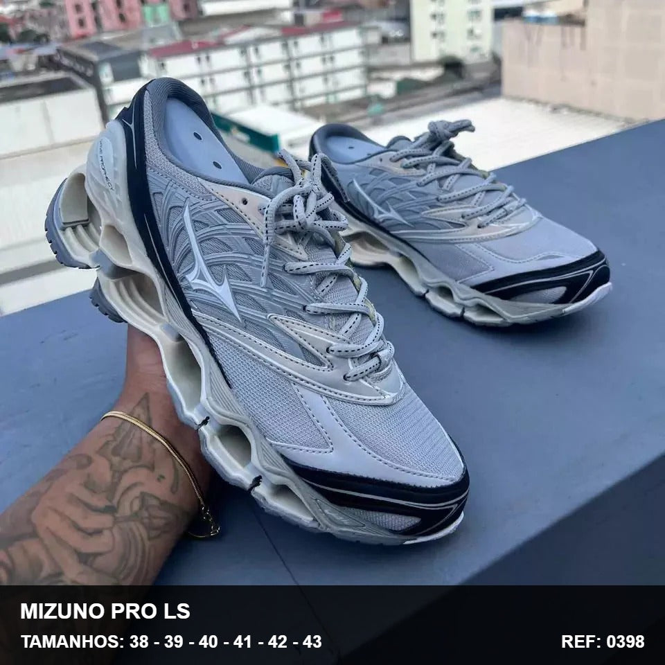 TENIS MIZUNO PRO LS - CINZA PRETO