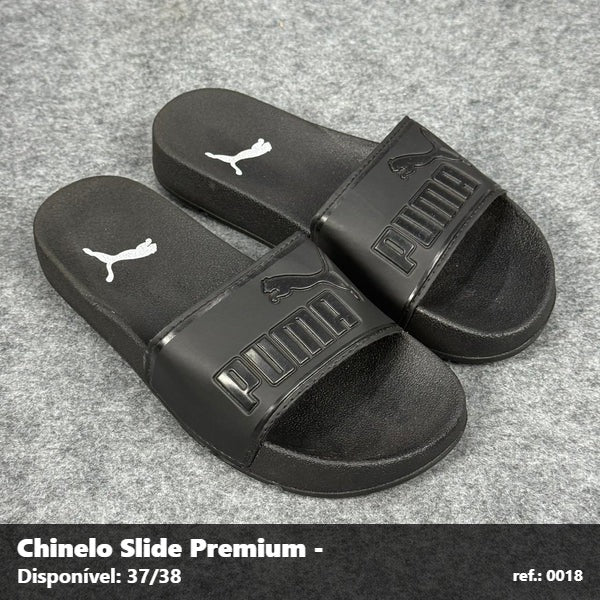 Chinelo Slide Puma - Todo Preto 02