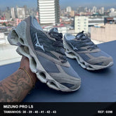 TENIS MIZUNO PRO LS - CINZA BEGE