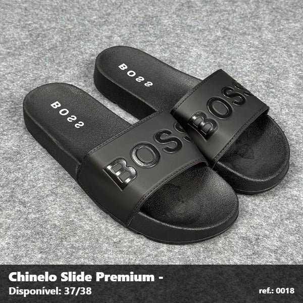 Chinelo Slide Hugo Boss - Preto 06
