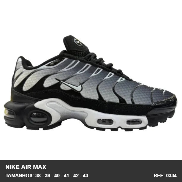 TENIS AIR MAX PLUS TN - PRETO METALICO