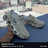 TENIS MIZUNO PRO LS - BEGE FLOR DE LOTUS