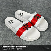Chinelo Slide Flamengo - Branco 02