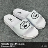 Chinelo Slide Lacoste - Branco 03