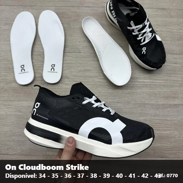 TENIS ON CLOUDBOOM STRIKE - PRETO