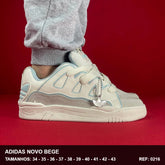 TENIS ADIDAS NOVO BEGE E AZUL