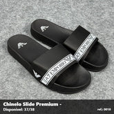 Chinelo Slide EA7 - Preto linha Branca 02